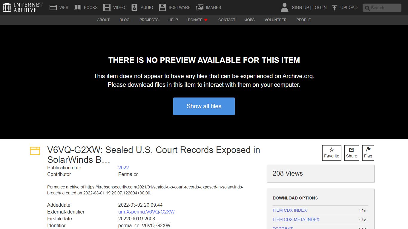 V6VQ-G2XW: Sealed U.S. Court Records Exposed in SolarWinds B…